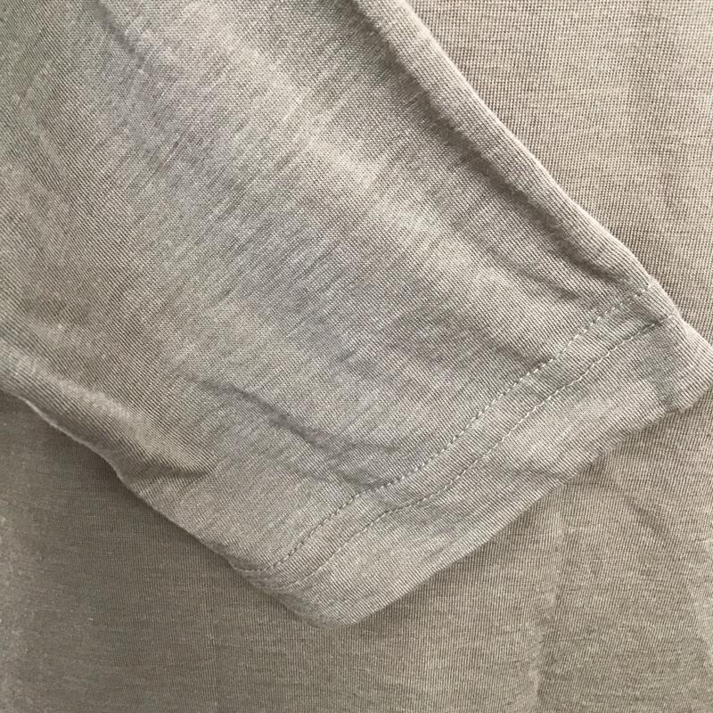 ザノースフェイス THE NORTH FACE Tシャツ 長袖 NT32088 ラッシュドライ メリノ クルー バックプリント L ロゴ、文字 茶 / ブラウン /  メンズ USED 古着 中古 10119682