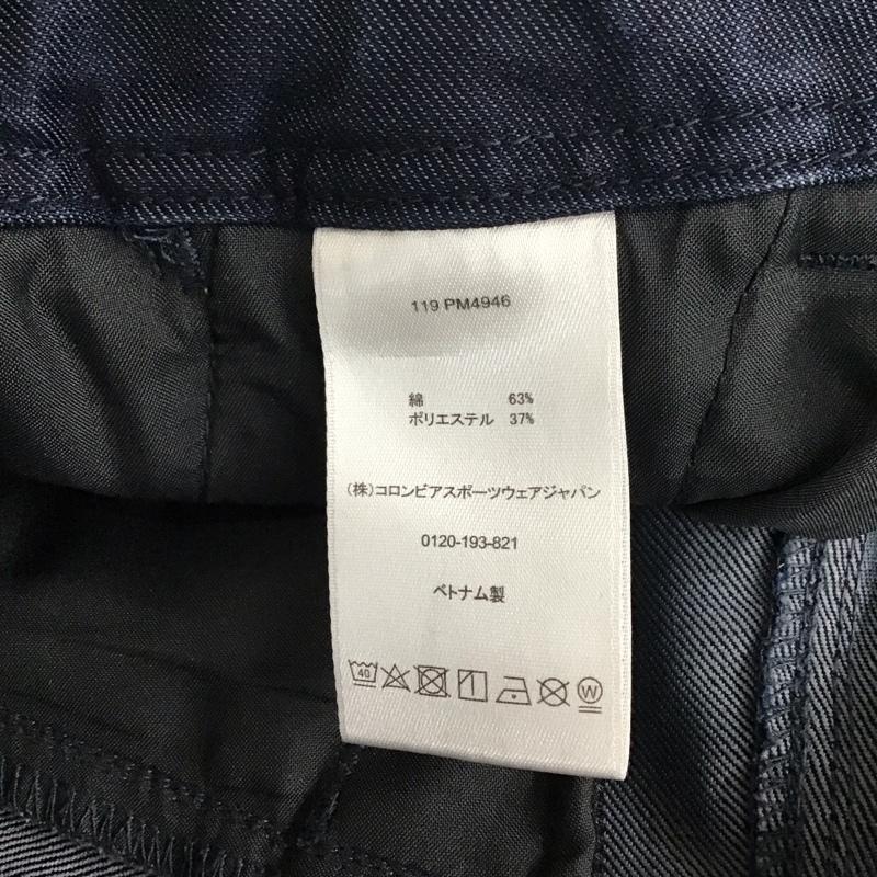 コロンビア Columbia パンツ ワークパンツ、ペインターパンツ M ロゴ、文字 紺 / ネイビー /  メンズ USED 古着 中古 10114182