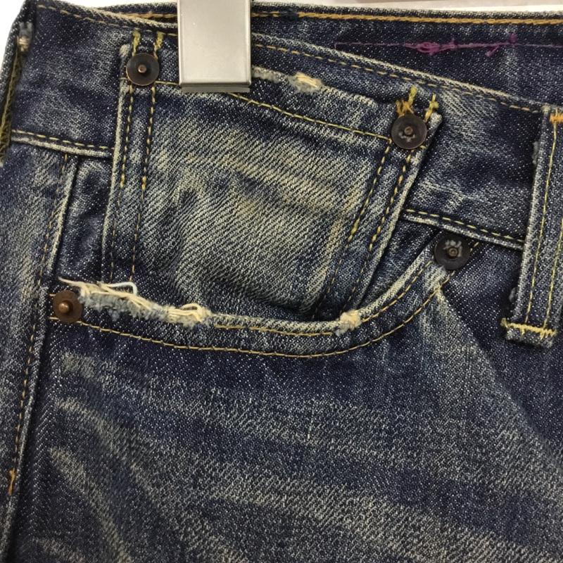 リーバイストラウスアンドコー Levi Strauss & co. パンツ デニム、ジーンズ デニムパンツ ストレートパンツ 2005年 日本製 71 501 32インチ 無地 インディゴ / インディゴ /  メンズ USED 古着 中古 10110012