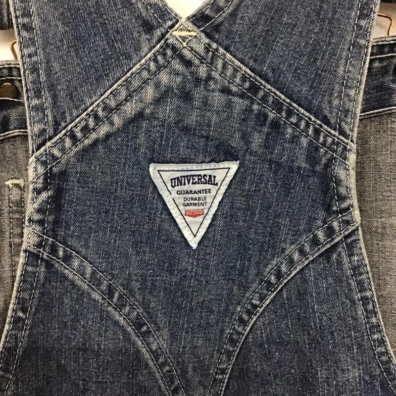 ビッグジョン Big John サロペット・オーバーオール サロペット、オーバーオール デニムパンツ ワイドパンツ カジュアルパンツ オーバーオール ロゴ、文字 インディゴ / インディゴ /  メンズ USED 古着 中古 10142081