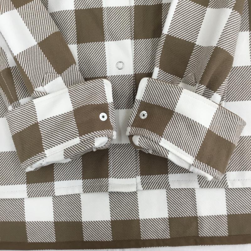 ビューティアンドユースユナイテッドアローズ BEAUTY&YOUTH UNITED ARROWS シャツ、ブラウス 長袖 1611-149-2125 チェック 茶 / ブラウン / X アイボリー / アイボリー /  レディース USED 古着 中古 10141607