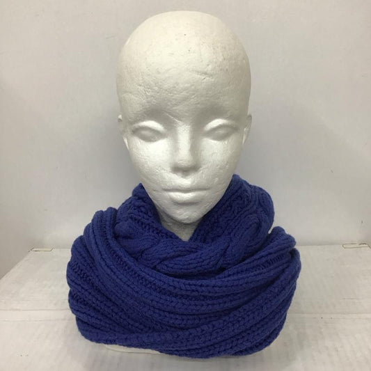 ウミキュウゼロハチ UMII908 マフラー マフラー 45RPM スヌード ウール  青 / ブルー /  メンズ USED 古着 中古 10111524