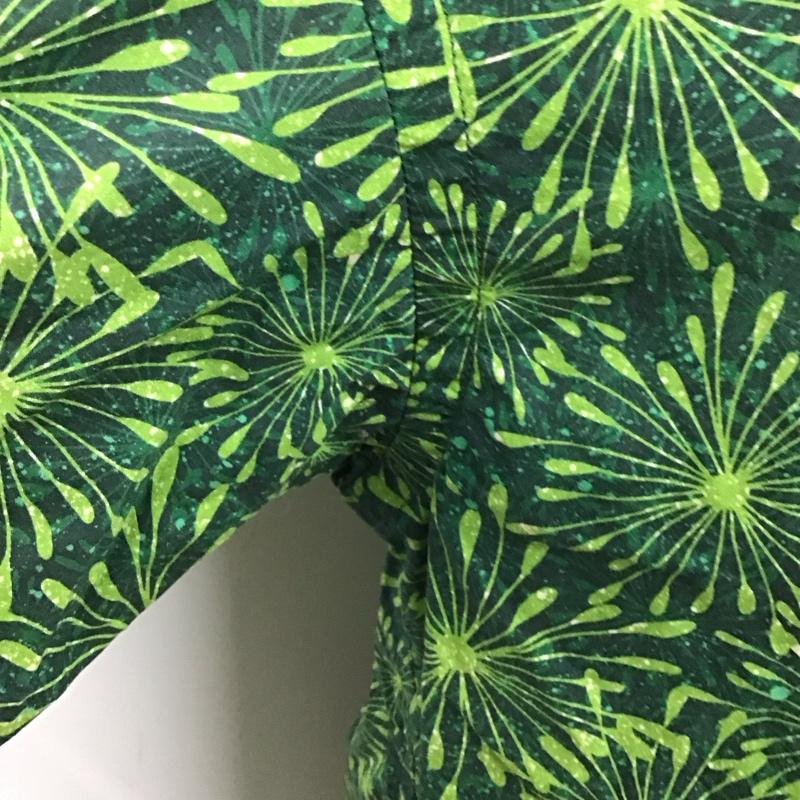 グリーンレーベルリラクシング green label relaxing シャツ、ブラウス 半袖 半袖シャツ 総柄シャツ ポケットシャツ S 総柄 緑 / グリーン /  メンズ USED 古着 中古 10126724