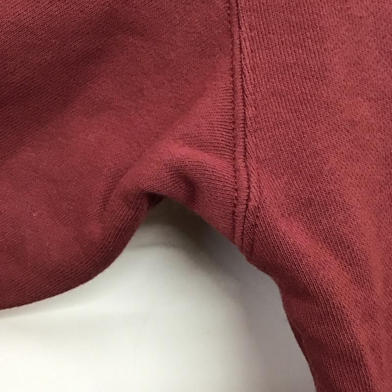 ビームス ハート BEAMS HEART トレーナー 長袖 長袖トレーナー スウェット クルーネック プルオーバー S ロゴ、文字 えんじ / ワインレッド /  メンズ USED 古着 中古 10142381