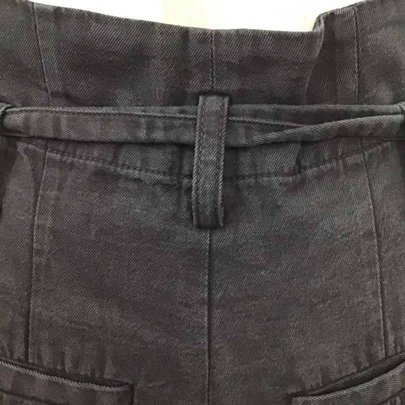 マウジー MOUSSY ボトムス ボトムス 010ES230-1630 HIGH WAIST COCOON PANTS ハイウエスト コクーンパンツ 1 無地 黒 / ブラック /  レディース USED 古着 中古 10114468