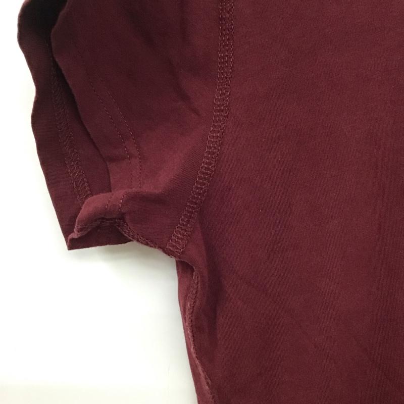 キーン KEEN Tシャツ 半袖 M プリント えんじ / ワインレッド /  レディース USED 古着 中古 10136649