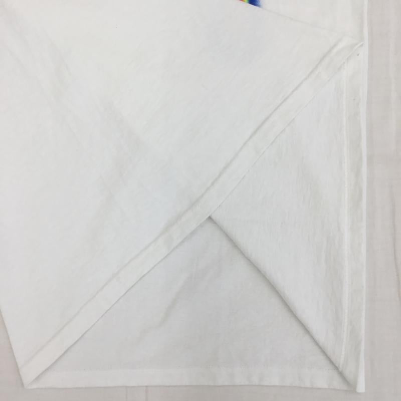 ステューシー STUSSY Tシャツ 半袖 THERMAL STOCK TEE M ロゴ、文字 白 / ホワイト /  メンズ USED 古着 中古 10135120