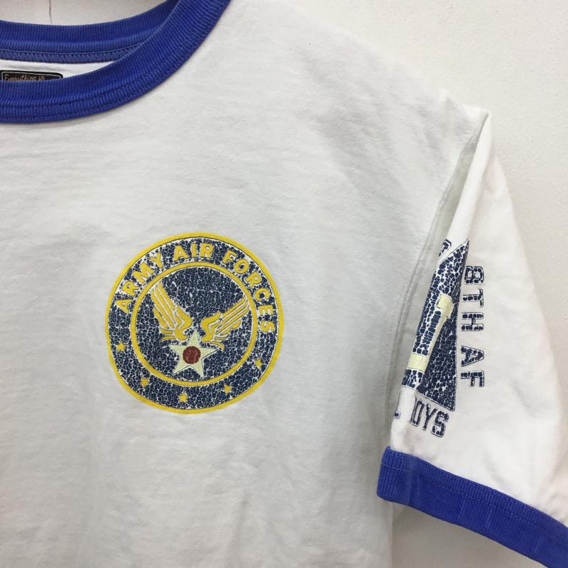 マッコイズ MCCOY`S Tシャツ 半袖 THE REAL McCOY`S&Co USA プリントT 半袖 40 プリント 白 / ホワイト /  メンズ USED 古着 中古 10129797