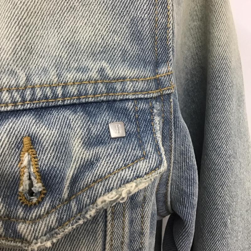 ザラメン ZARA MAN ジャケット、上着 ジャケット、ブレザー Gジャン デニムジャケット カラージャケット アウター S 無地 インディゴ / インディゴ /  メンズ USED 古着 中古 10106765
