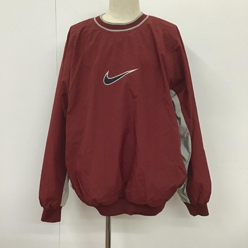 ナイキ NIKE ジャケット、上着 ジャンパー、ブルゾン ロゴ、文字 ボルドー / ボルドー /  メンズ USED 古着 中古 10105668