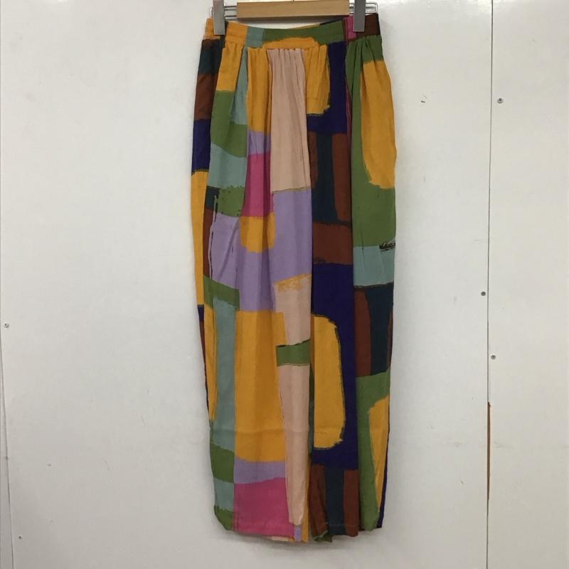 ニコアンド niko and... ボトムス ボトムス M  マルチカラー / マルチカラー /  レディース USED 古着 中古 10140248