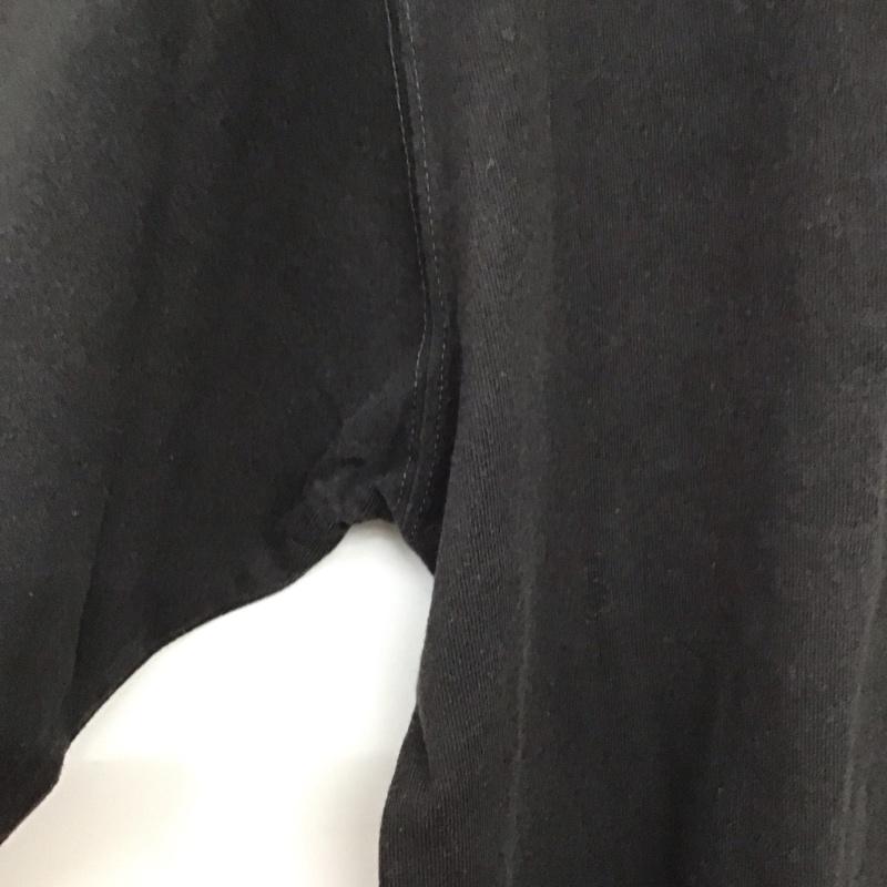 ローリーズファーム LOWRYS FARM Tシャツ 七分袖 FREE 無地 X ロゴ、文字 黒 / ブラック /  レディース USED 古着 中古 10150917