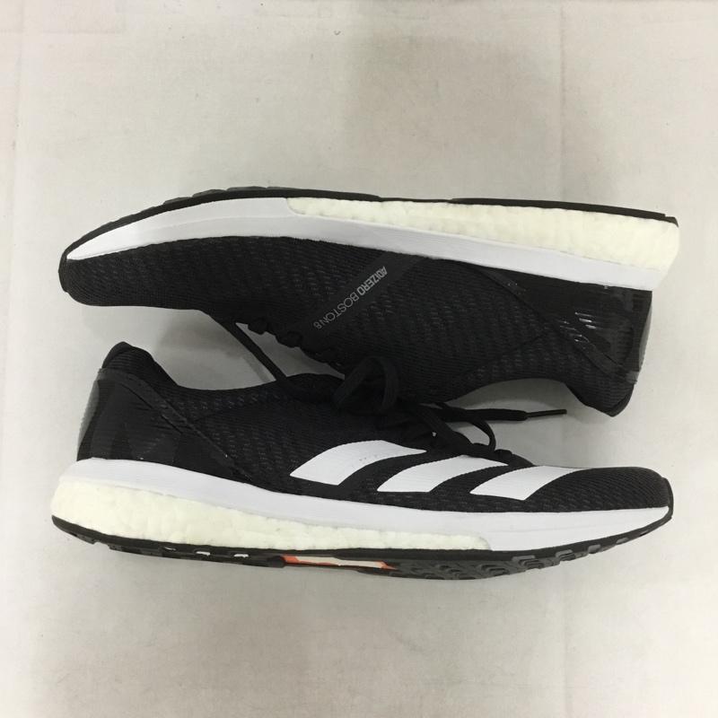アディダス adidas スニーカー スニーカー G28861 ADIZERO BOSTON 8 26cm 26.0cm ロゴ、文字 黒 / ブラック / X 白 / ホワイト /  メンズ USED 古着 中古 10142503