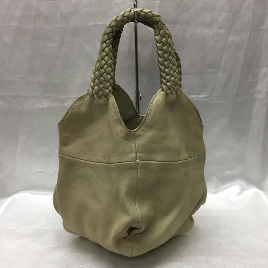 ファロルニ falorni ハンドバッグ ハンドバッグ 持ち手メッシュ 無地 ベージュ / ベージュ /  レディース USED 古着 中古 10110646