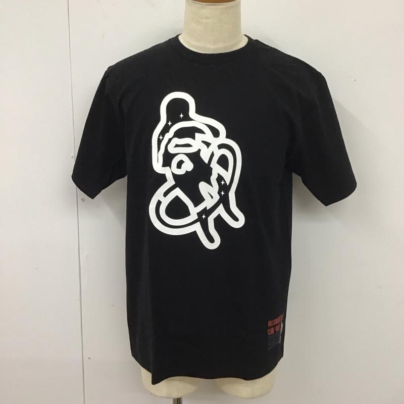 ベイプ BAPE Tシャツ 半袖 半袖カットソー プリントTシャツ クルーネックカットソー BBC L プリント 黒 / ブラック /  メンズ USED 古着 中古 10111945