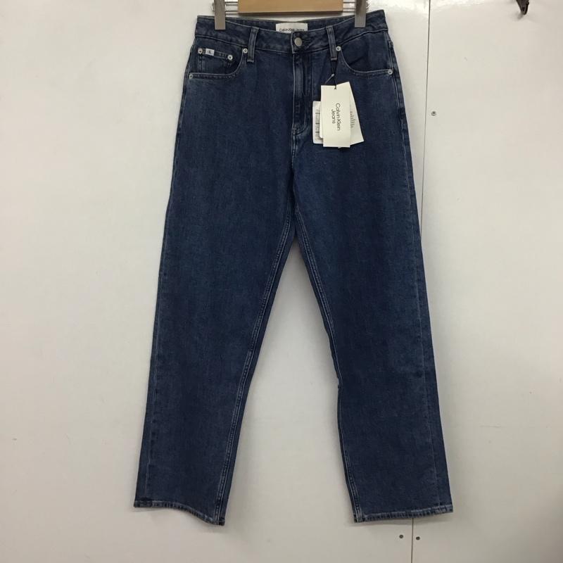 カルバン・クライン Calvin Klein パンツ デニム、ジーンズ 27インチ 無地 水色 / ライトブルー /  レディース USED 古着 中古 10140637