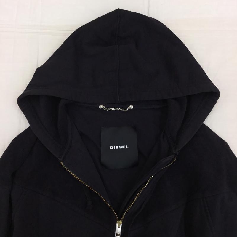 ディーゼル DIESEL パーカー 長袖 ロングジップパーカー 星 紫 / パープル /  レディース USED 古着 中古 10140454