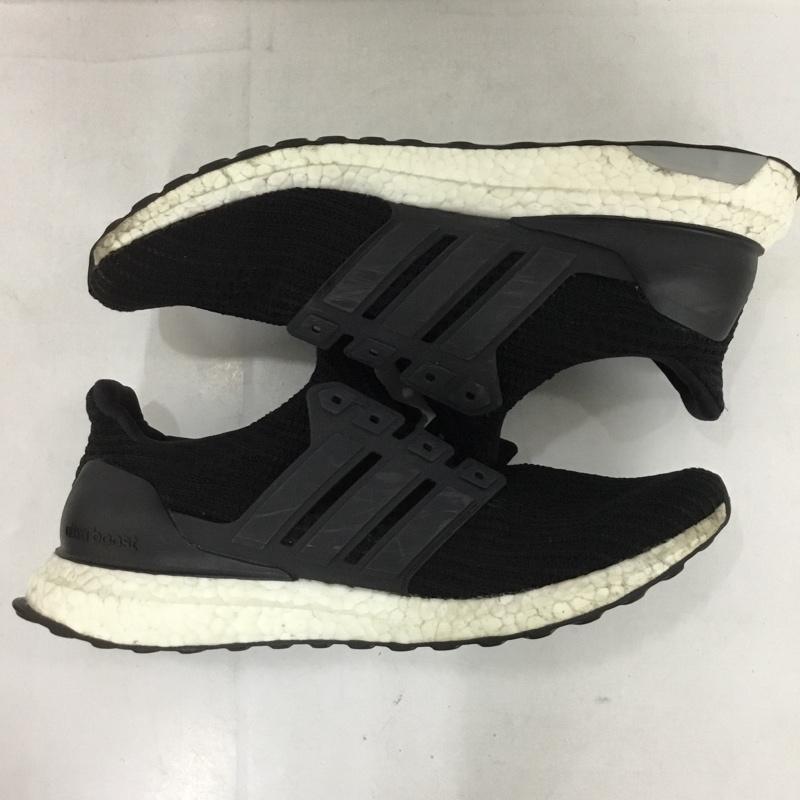 アディダス adidas スニーカー スニーカー BB6166 ULTRA BOOST 28cm 28.0cm ロゴ、文字 黒 / ブラック /  メンズ USED 古着 中古 10132020