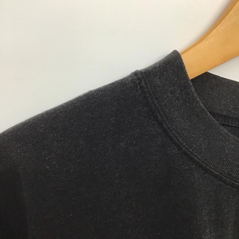 古着 USED Tシャツ 半袖 半袖カットソー プリントTシャツ クルーネックカットソー L プリント 黒 / ブラック /  メンズ USED 古着 中古 10145538