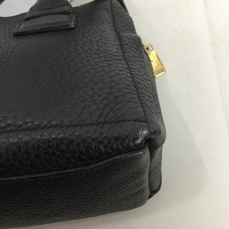 フルラ FURLA ハンドバッグ ハンドバッグ F6913 2WAY ショルダー ロゴ、文字 黒 / ブラック /  レディース USED 古着 中古 10148466