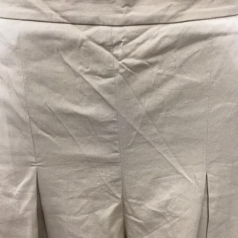 ザラ ZARA パンツ スラックス ワイドパンツ XS 無地 ベージュ / ベージュ /  レディース USED 古着 中古 10112619