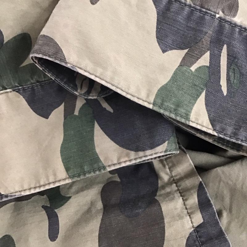 アベイシングエイプ A BATHING APE シャツ、ブラウス 長袖 長袖シャツ 総柄シャツ カラーシャツ ポケットシャツ 00s M カモフラージュ柄・迷彩 マルチカラー / マルチカラー /  メンズ USED 古着 中古 10130972