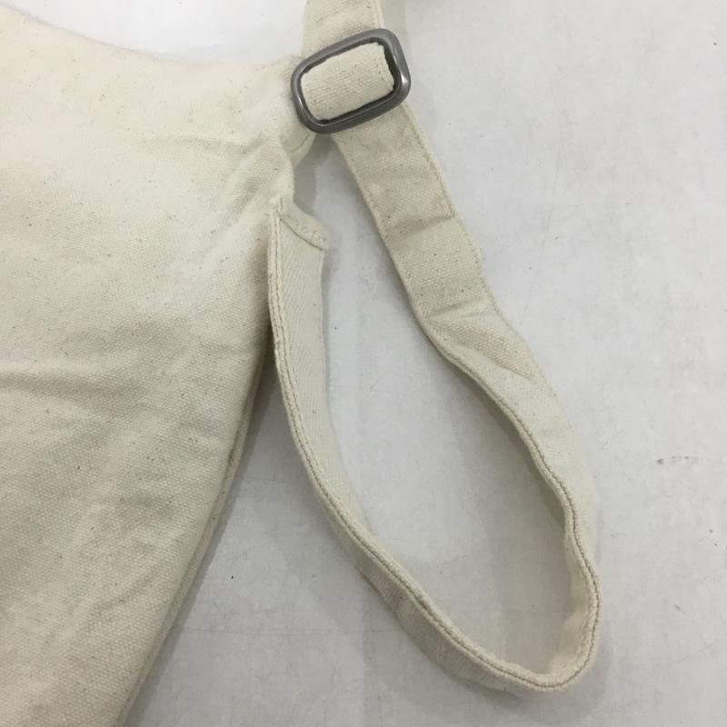 ザノースフェイス THE NORTH FACE ショルダーバッグ ショルダーバッグ Green Tee キャンバス オーガニックコットン ロゴ、文字 アイボリー / アイボリー /  メンズ USED 古着 中古 10144879