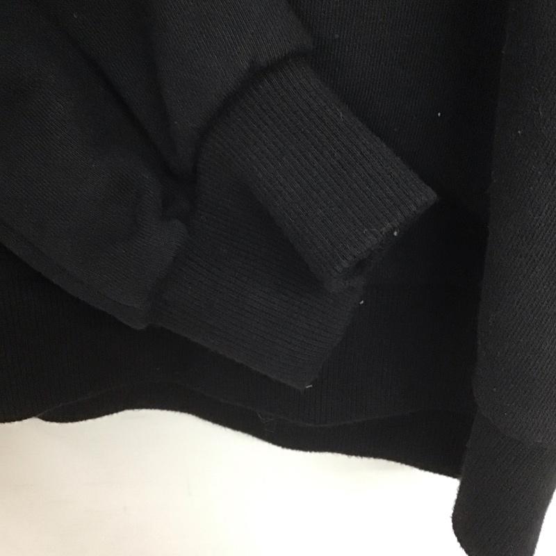 ゲス Guess トレーナー 長袖 長袖トレーナー スウェット クルーネック プルオーバー S ロゴ、文字 黒 / ブラック /  メンズ USED 古着 中古 10148592