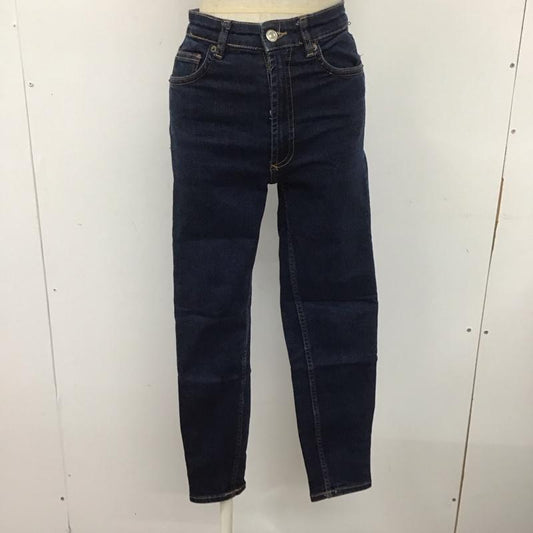 ザラ ZARA パンツ デニム、ジーンズ ストレッチ スキニー 無地 インディゴ / インディゴ /  レディース USED 古着 中古 10108078