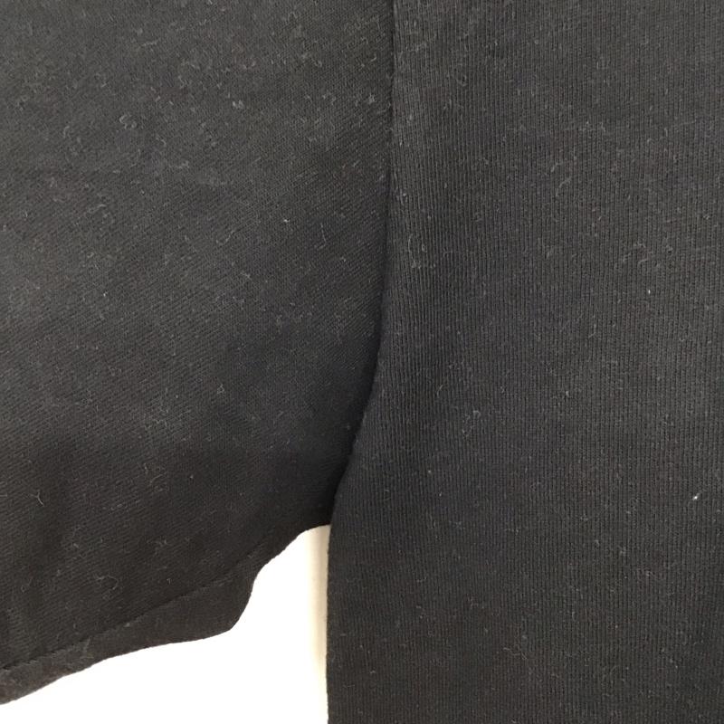 ステューシー STUSSY Tシャツ 長袖 半袖カットソー プリントTシャツ クルーネックカットソー XL ロゴ、文字 黒 / ブラック /  メンズ USED 古着 中古 10133222