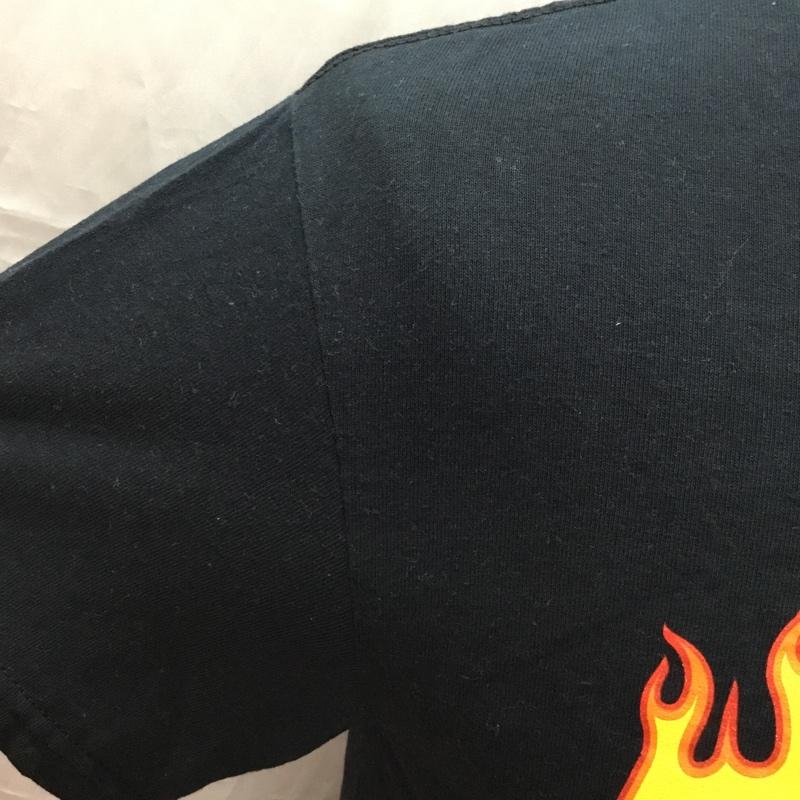 スラッシャー THRASHER Tシャツ 半袖 S ロゴ、文字 黒 / ブラック /  メンズ USED 古着 中古 10112735