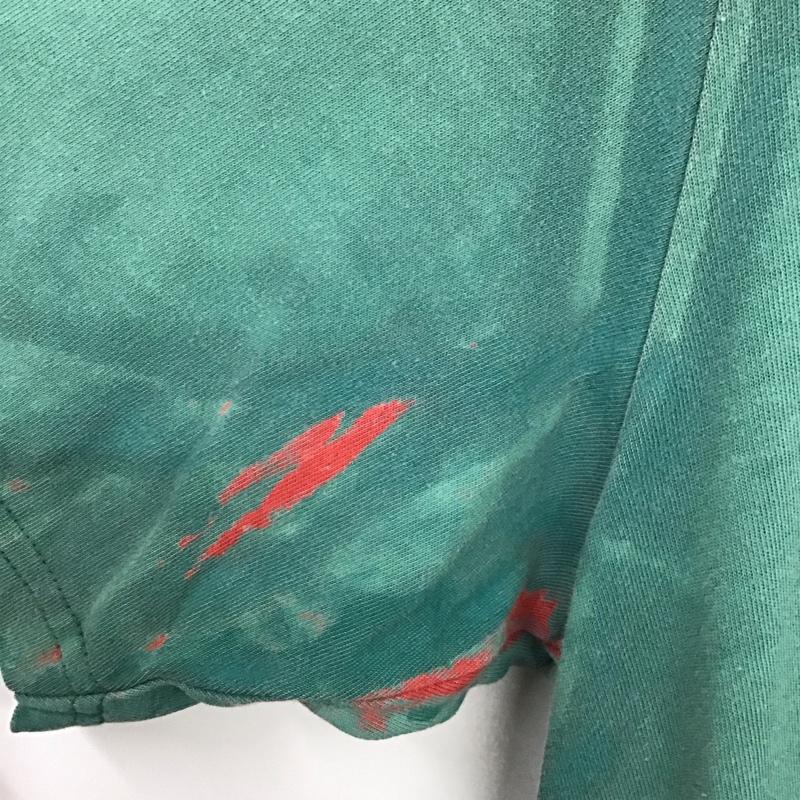 シュプリーム Supreme Tシャツ 半袖 DISCHARGE S/S TOP ディスチャージ L ロゴ、文字 X プリント 緑 / グリーン /  メンズ USED 古着 中古 10134881