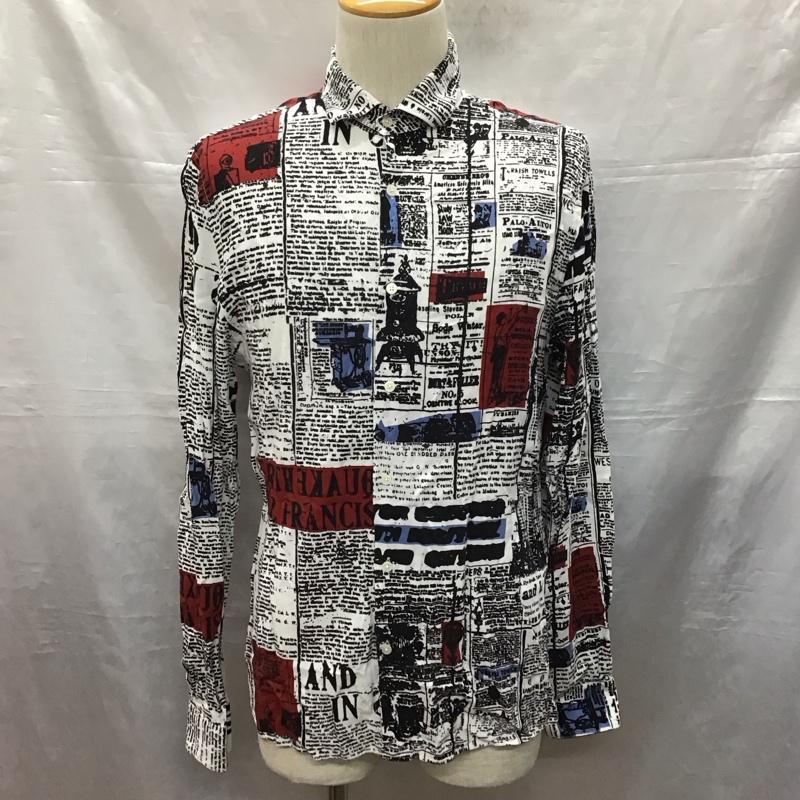 ザラ ZARA シャツ、ブラウス 長袖 4097 795 250 M 総柄 マルチカラー / マルチカラー /  メンズ USED 古着 中古 10121164