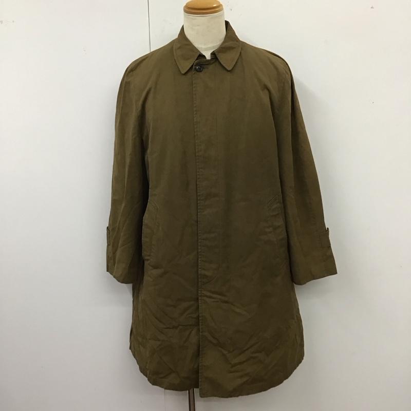 ロンドンフォグ LONDONFOG コート コート一般 ライナー付き ステンカラーコート 40 40 無地 茶 / ブラウン /  メンズ USED 古着 中古 10119790