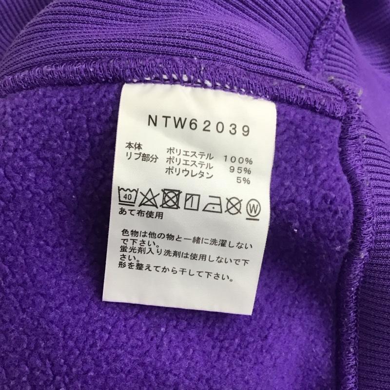 ザノースフェイス THE NORTH FACE トレーナー 長袖 M 無地 紫 / パープル /  レディース USED 古着 中古 10110300