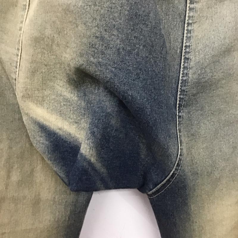 サンデーオフクラブ SUNDAYOFFCLUB パンツ デニム、ジーンズ デニムパンツ サルエルパンツ ストレッチパンツ 無地 インディゴ / インディゴ /  メンズ USED 古着 中古 10142347