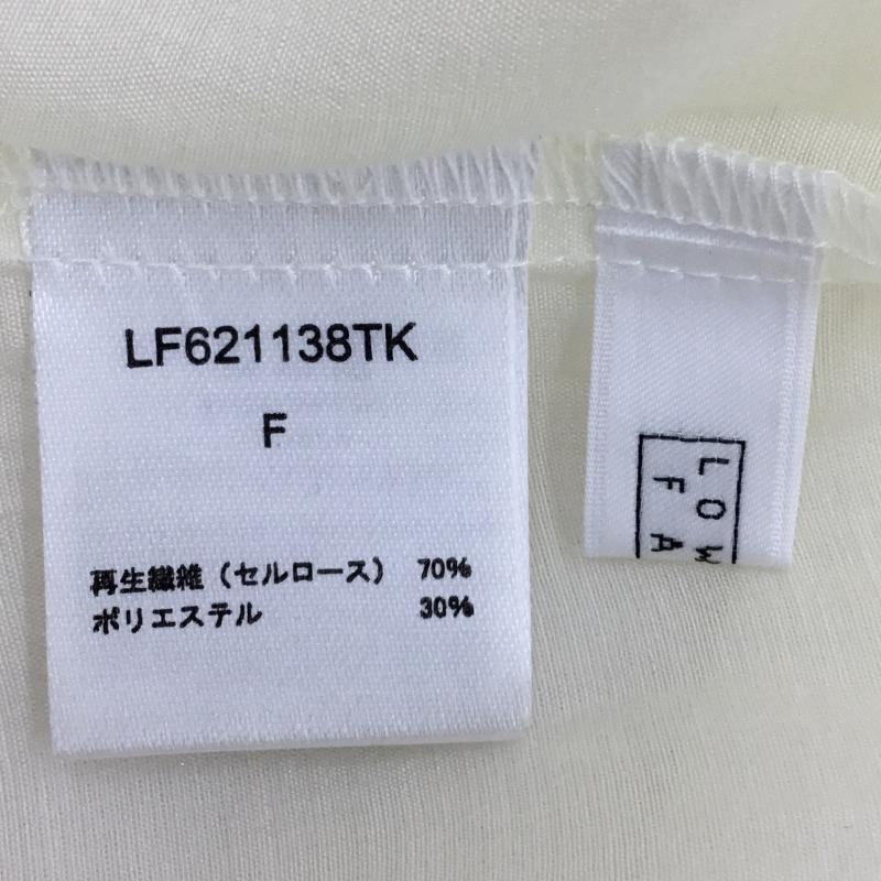 ローリーズファーム LOWRYS FARM シャツ、ブラウス 長袖 FREE 無地 アイボリー / アイボリー /  レディース USED 古着 中古 10134398