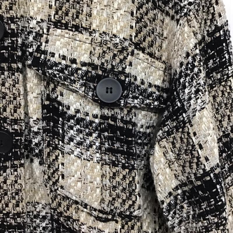 ザラ ZARA ジャケット、上着 ジャケット、ブレザー M チェック マルチカラー / マルチカラー /  レディース USED 古着 中古 10142878