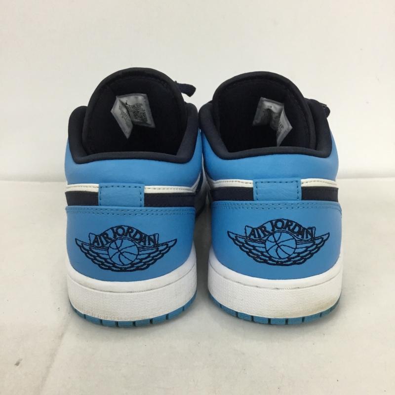 ナイキ NIKE スニーカー スニーカー 553558-144 AIR JORDAN 1 LOW 26cm 26.0cm ワンポイント 白 / ホワイト / X 青 / ブルー / X 紺 / ネイビー /  メンズ USED 古着 中古 10131814