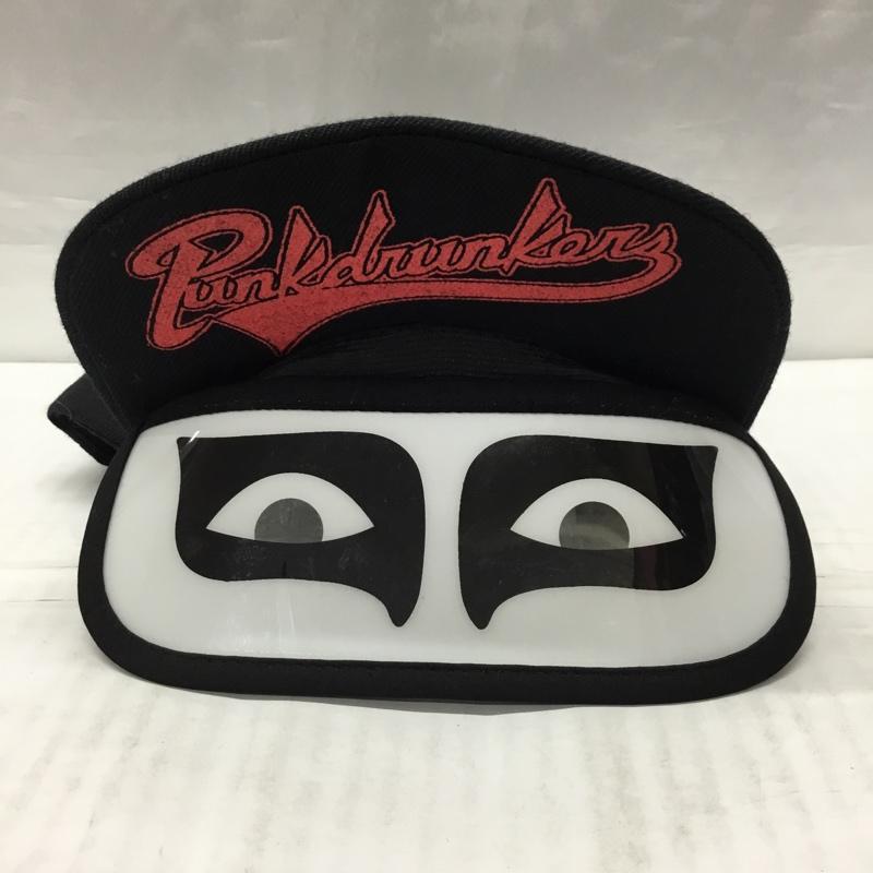 パンクドランカーズ PUNK DRUNKERS 帽子 キャップ あいつになれるCAP ロゴ、文字 黒 / ブラック /  メンズ USED 古着 中古 10118925