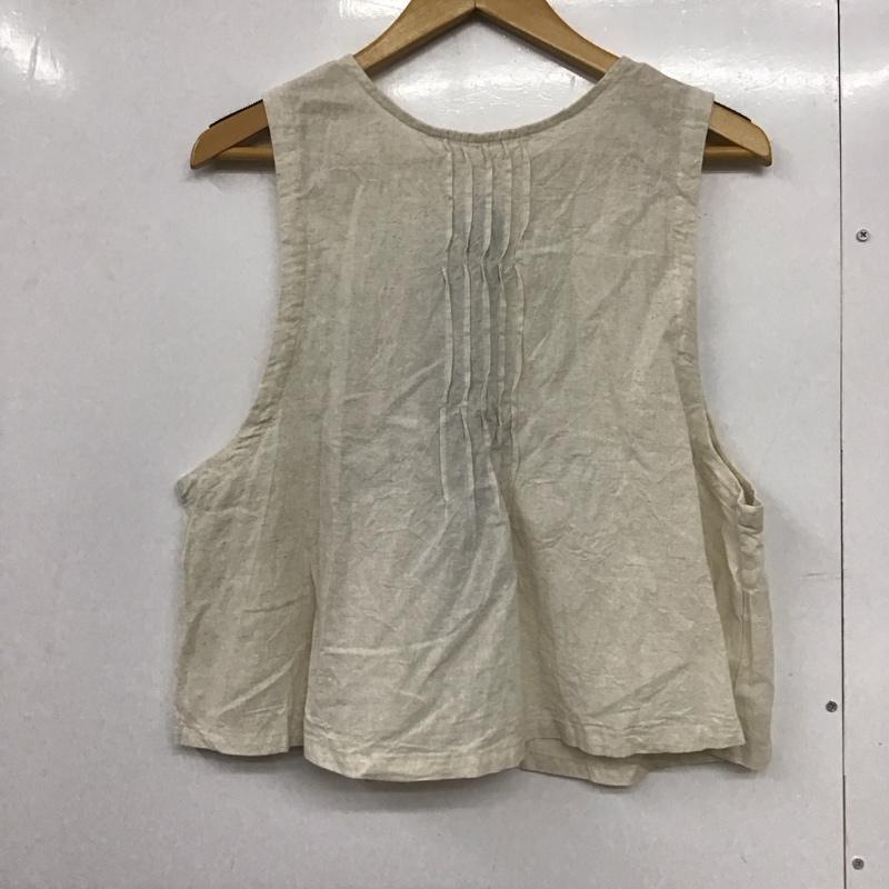 サマンサモスモス Samansa Mos2 ベスト ベスト FREE 無地 アイボリー / アイボリー /  レディース USED 古着 中古 10142138