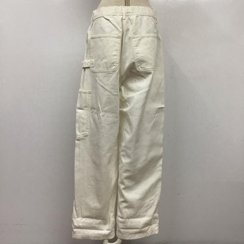 サマンサモスモス Samansa Mos2 パンツ デニム、ジーンズ 1404237 テーパード FREE 無地 白 / ホワイト /  レディース USED 古着 中古 10118755