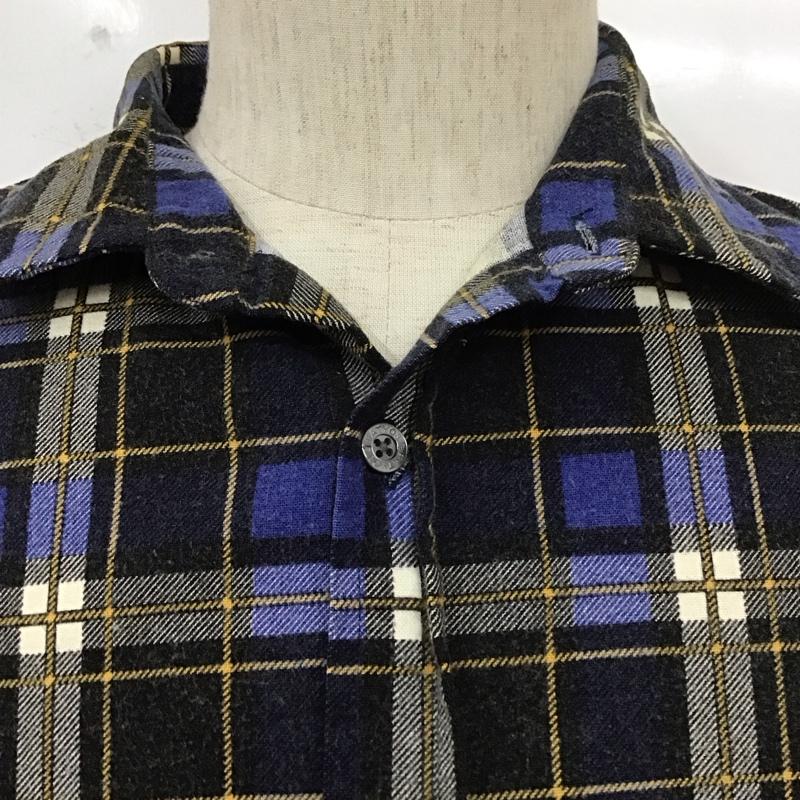 エフエイティー FAT シャツ、ブラウス 長袖 F/04-FW/SH-02 ネルシャツ チェックシャツ 長袖シャツ カジュアルシャツ チェック マルチカラー / マルチカラー /  メンズ USED 古着 中古 10109858