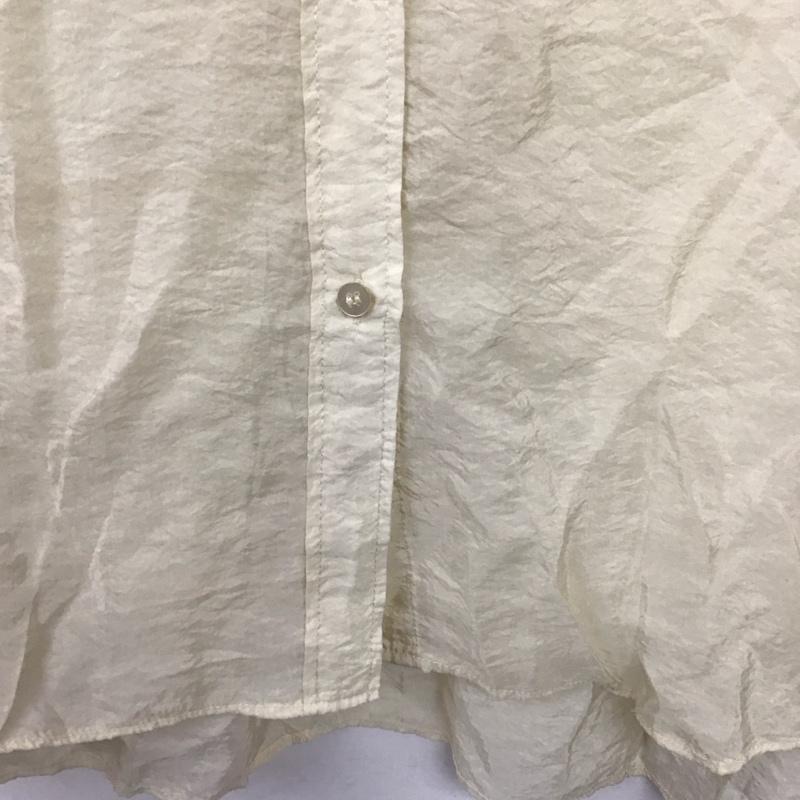 ローリーズファーム LOWRYS FARM シャツ、ブラウス 長袖 FREE 無地 アイボリー / アイボリー /  レディース USED 古着 中古 10137385