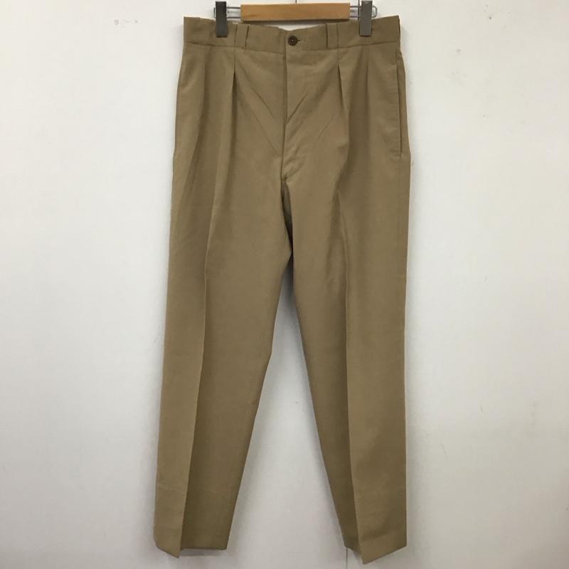 古着 USED パンツ スラックス ユーロ古着 84 XL 無地 ベージュ / ベージュ /  メンズ USED 古着 中古 10118025