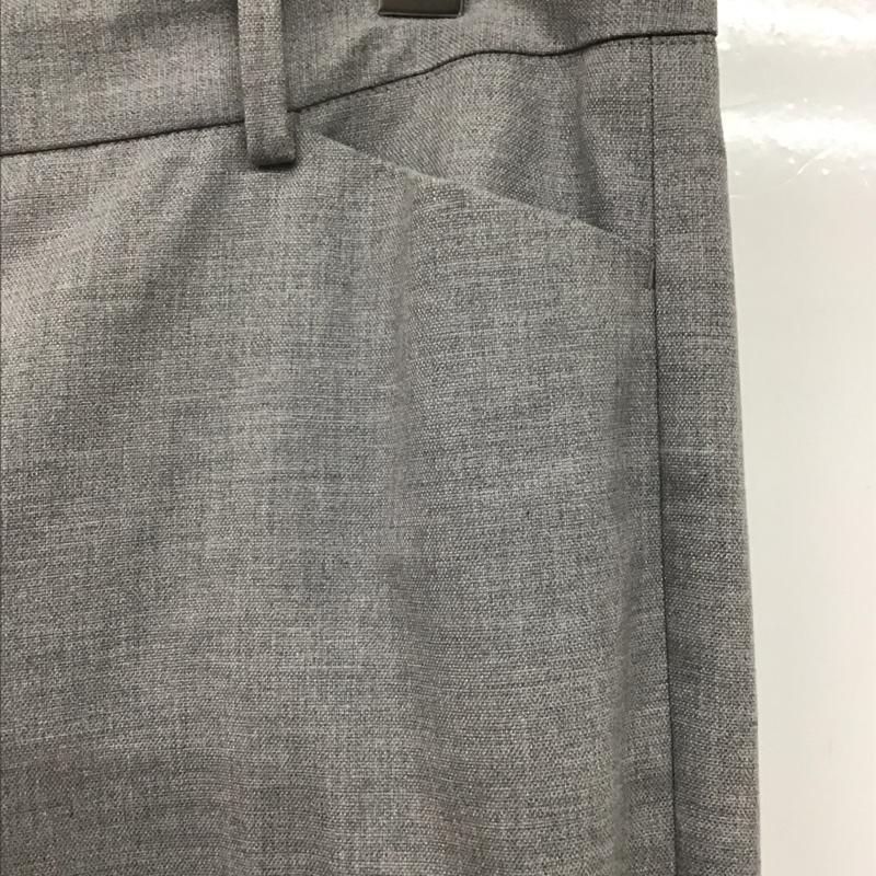 セオリー theory パンツ スラックス スラックスパンツ スリムパンツ ストレッチパンツ センタータックパンツ 2 無地 灰 / グレー /  レディース USED 古着 中古 10142662