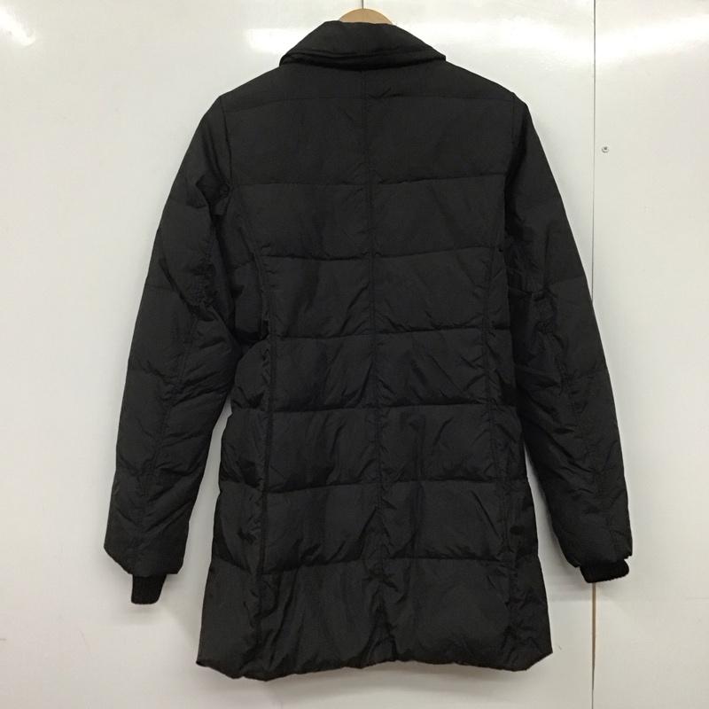 セオリー theory ジャケット、上着 ジャケット、ブレザー ロングジャケット アウター ロングコート ナイロンジャケット S 無地 黒 / ブラック /  レディース USED 古着 中古 10145152