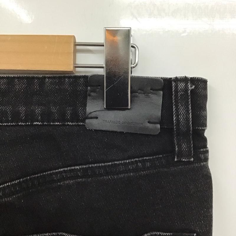 ザラ ZARA パンツ デニム、ジーンズ 40 無地 黒 / ブラック /  レディース USED 古着 中古 10129809