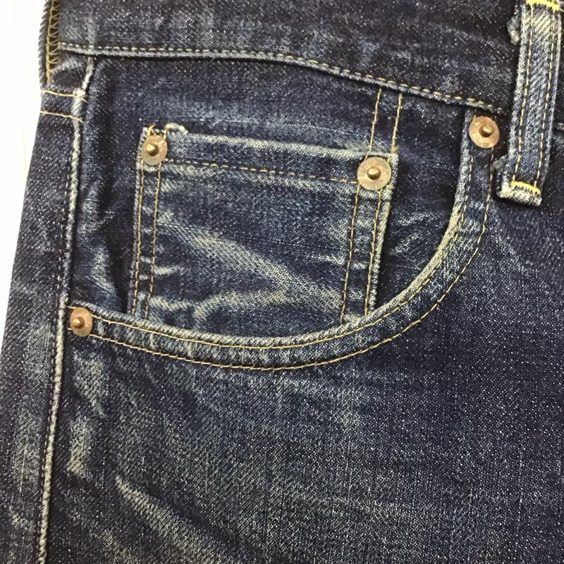 リーバイス Levi s パンツ デニム、ジーンズ 503B XX 日本製 W34 34インチ 無地 青 / ブルー /  メンズ USED 古着 中古 10107833