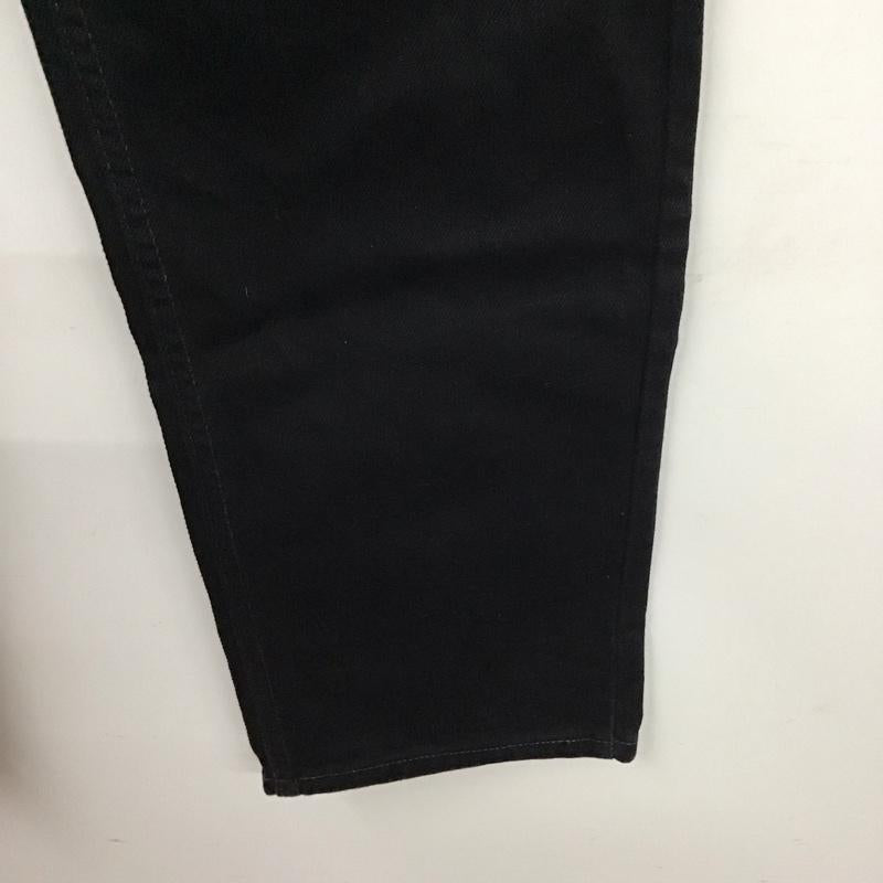 リーバイストラウスアンドコー Levi Strauss & co. パンツ デニム、ジーンズ デニムパンツ ストレートパンツ ワイドパンツ カジュアルパンツ 34 無地 黒 / ブラック /  メンズ USED 古着 中古 10114180